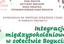 Międzypokoleniowe warsztaty integracyjne w Bogucinie
