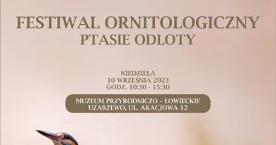 Festiwal ornitologiczny w Muzeum w Uzarzewie