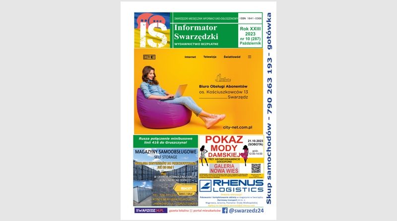Ukazał się październikowy Informator Swarzędzki