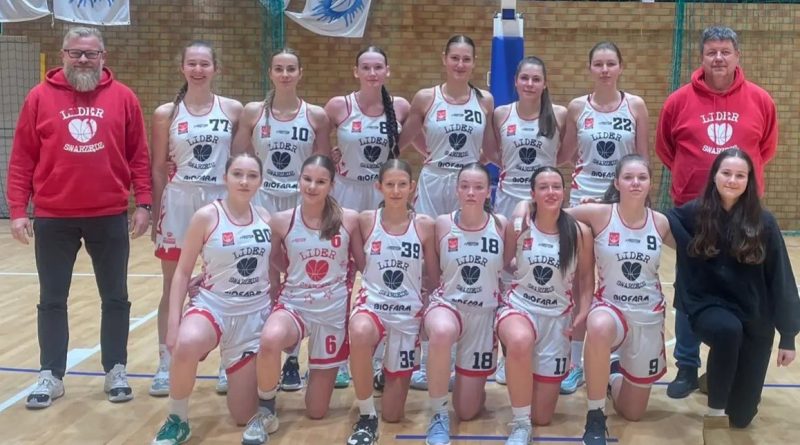 Grała koszykarska młodzież Lidera