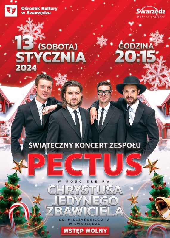 Świąteczny koncert Zespołu PECTUS