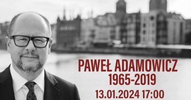 Uczczą pamięć Pawła Adamowicza