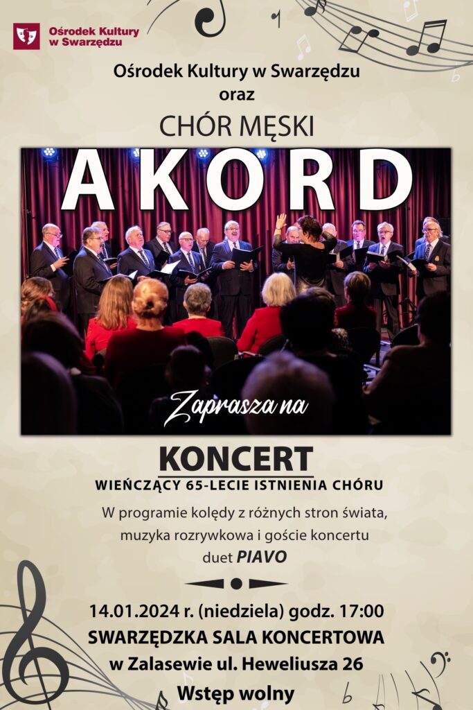Koncert jubileuszowy Chóru Akord