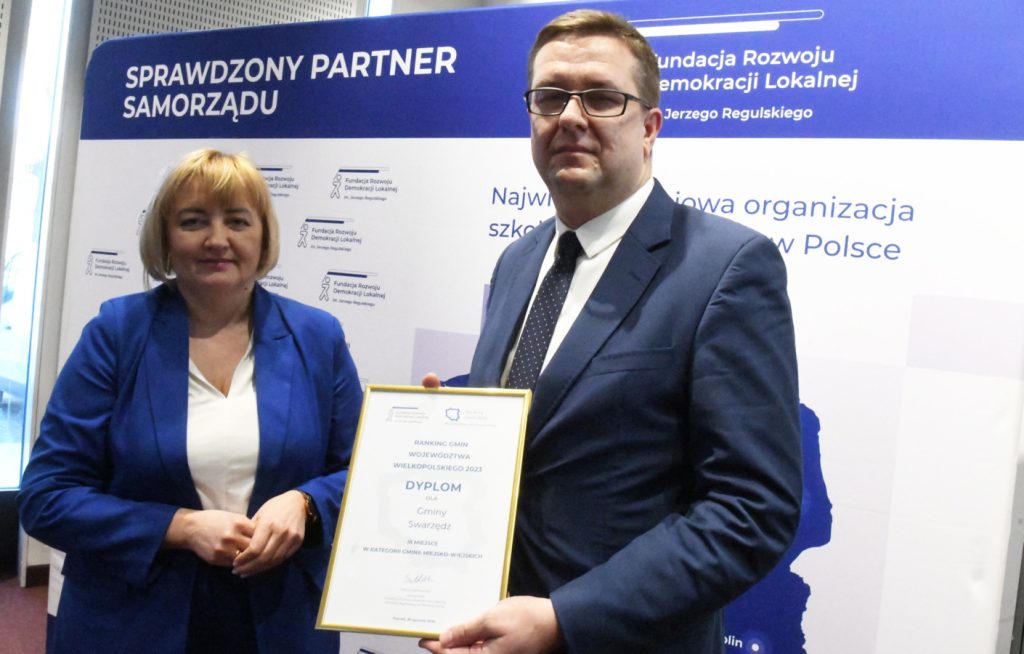 Swarzędz na trzecim miejscu w Wielkopolsce