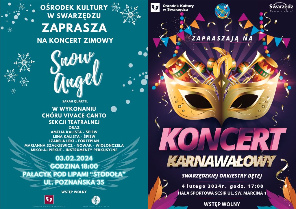 Dwa darmowe koncerty