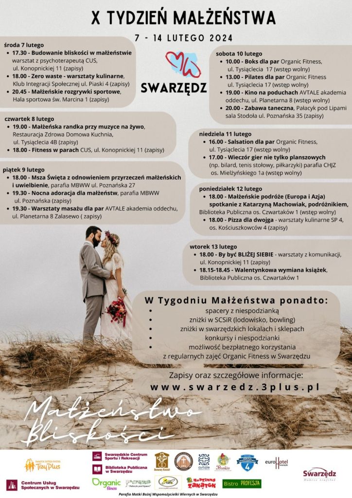 Tydzień Małżeństwa 2024 także w Swarzędzu