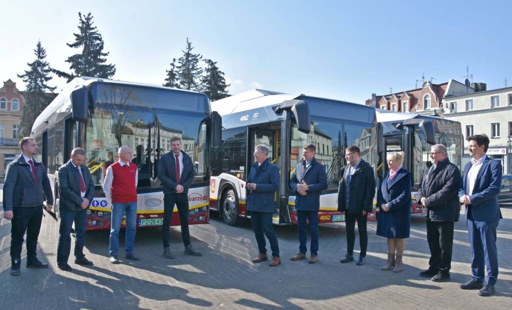 Autobusy elektryczne dla pasażerów ze Swarzędza