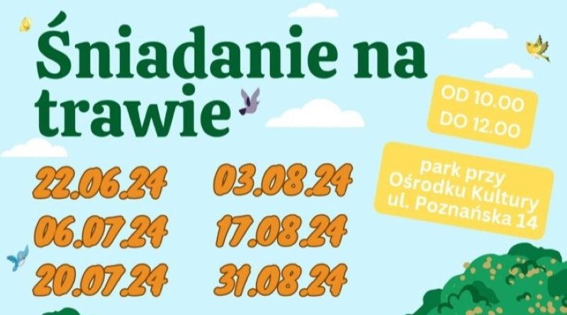 Śniadanie na trawie już w sobotę