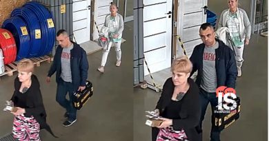 Kradzież sprzętu w Castoramie