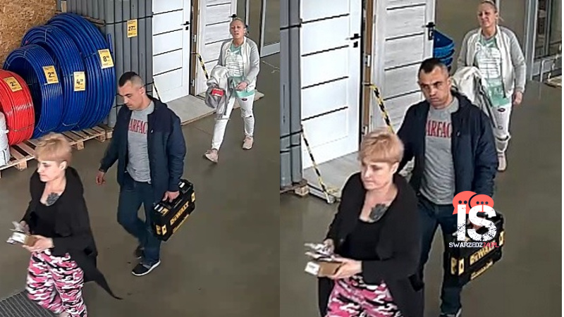 Kradzież sprzętu w Castoramie