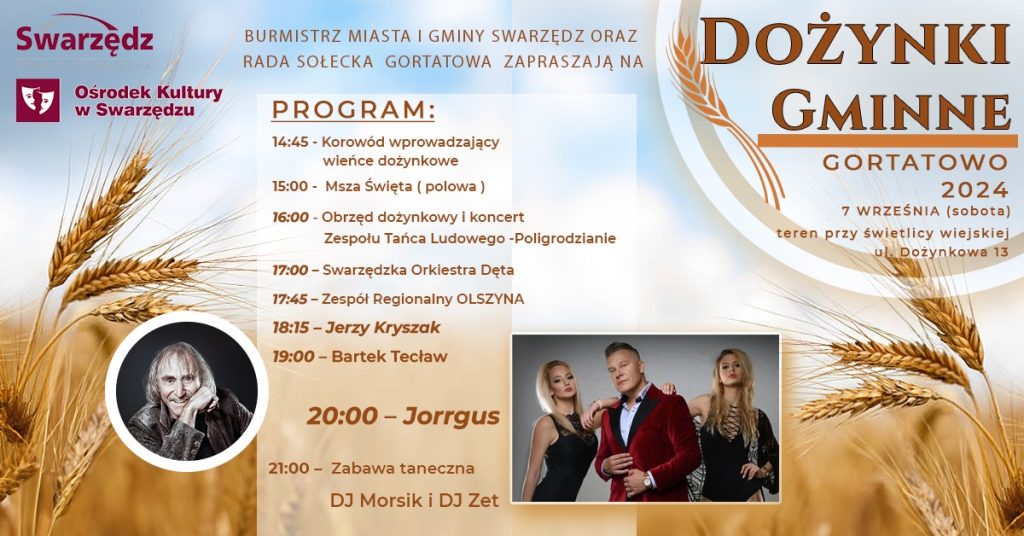 Dożynki Gminne 2024 w Gortatowie