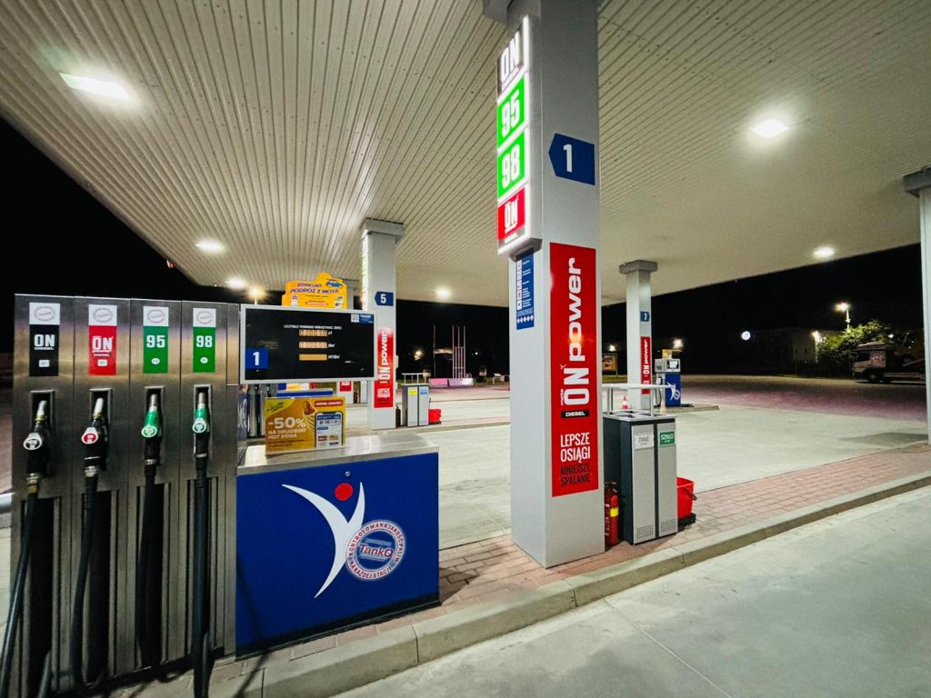 stacja paliw MOYA w Swarzędzu
