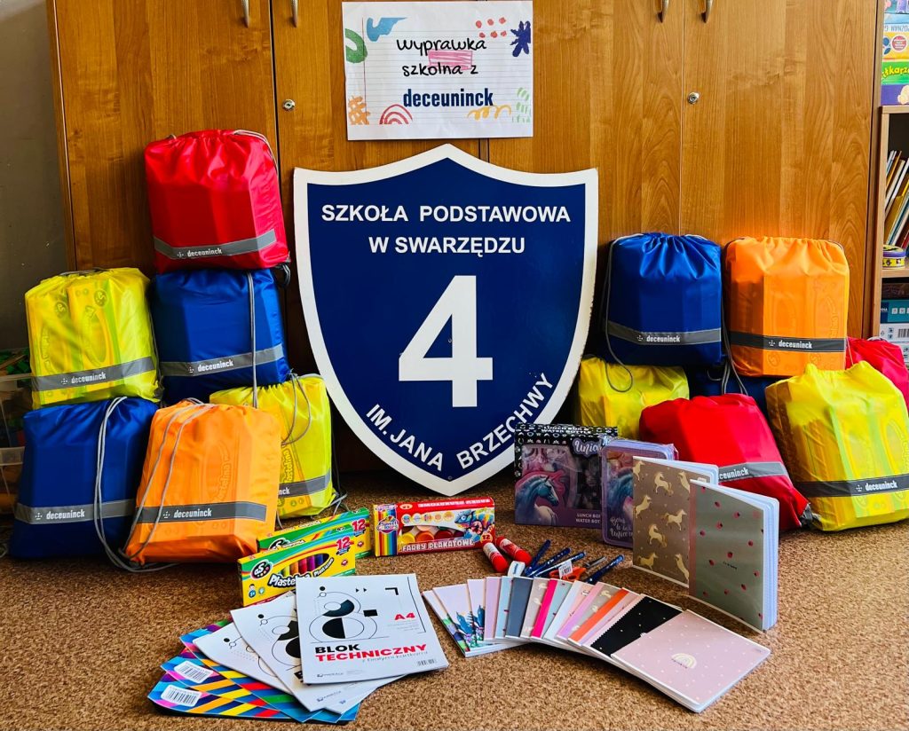 Deceuninck wspiera uczniów