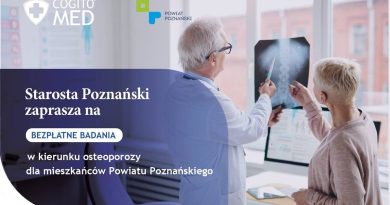 Bezpłatne badania w kierunku osteoporozy