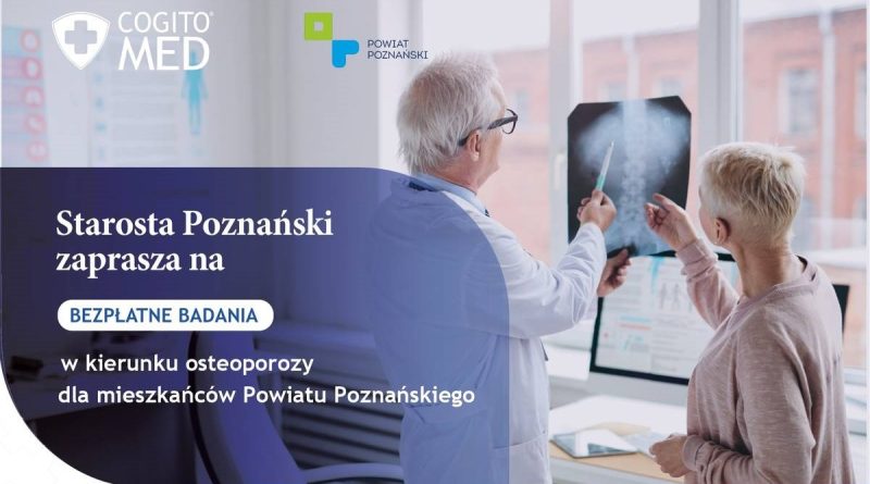 Bezpłatne badania w kierunku osteoporozy