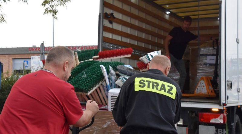 Kolejny transport pomocy dla powodzian