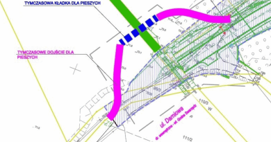 Roboty drogowe na ulicy Darniowej