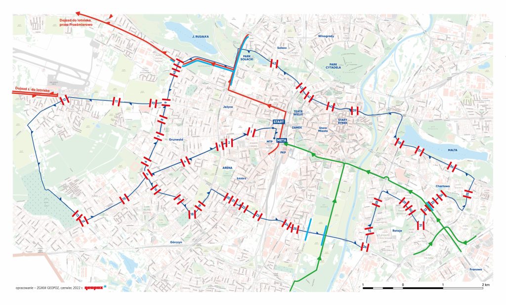 Duże utrudnienia w ruchu