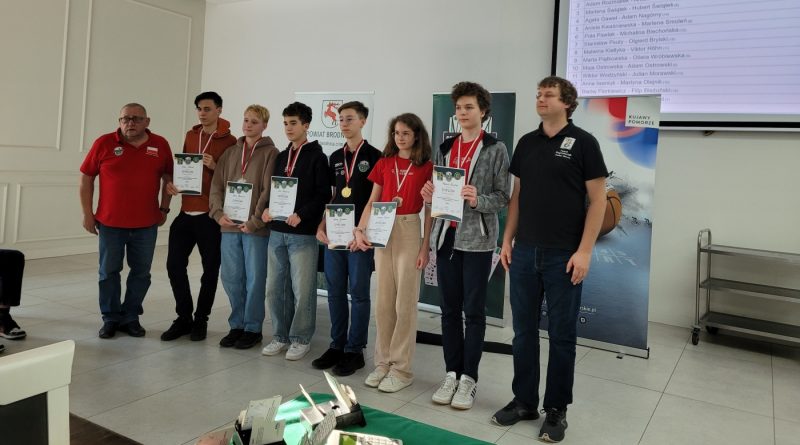 Młodzi brydżyści ze Swarzędza