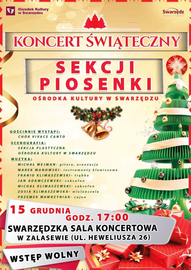 Koncert Świąteczny Sekcji Piosenki