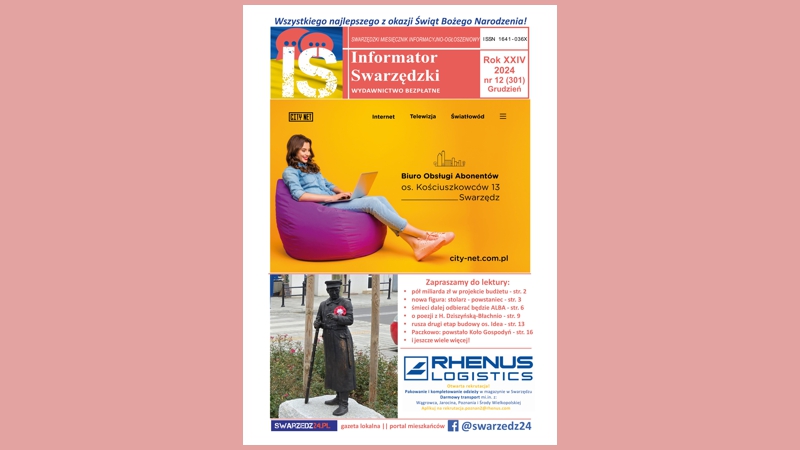 Grudniowy numer Informatora Swarzędzkiego