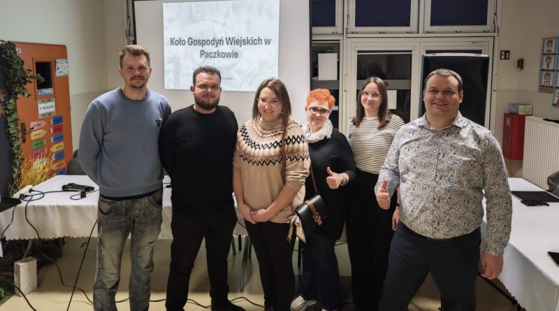 W Paczkowie powstało Koło Gospodyń Wiejskich