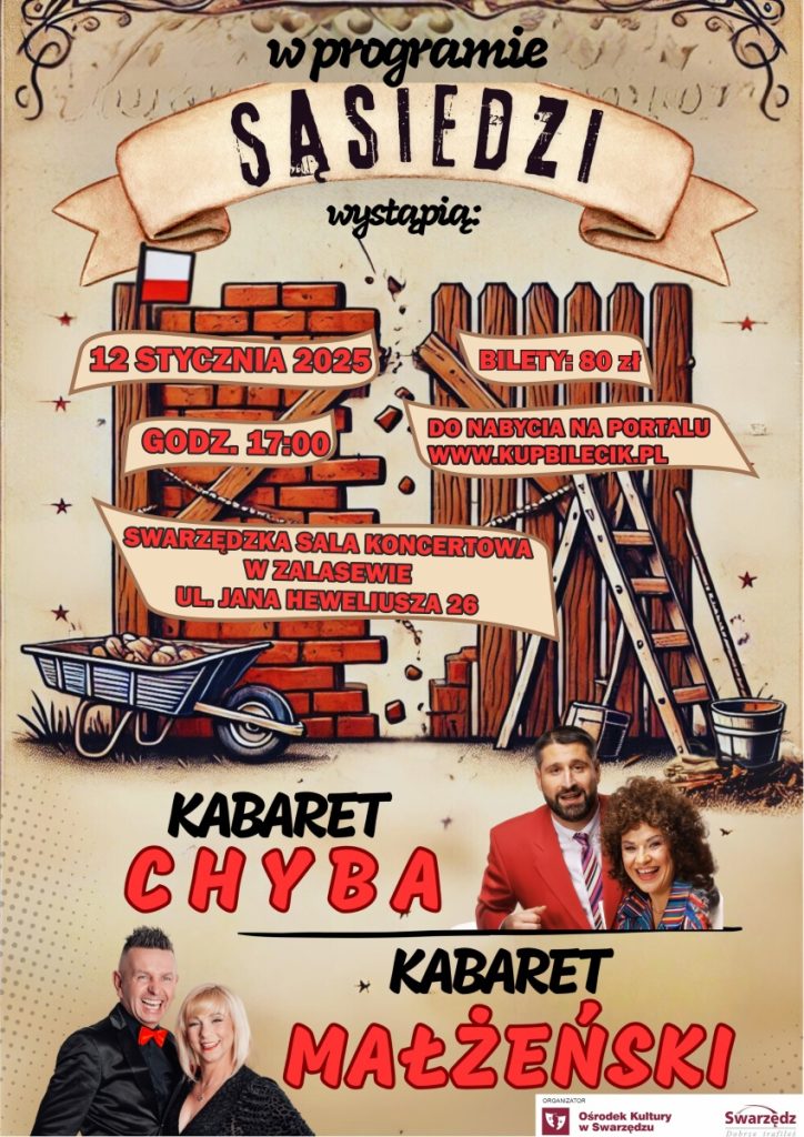 Spektakl komediowy Sąsiedzi