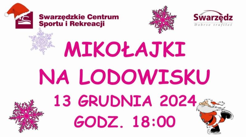 Mikołajki na lodowisku