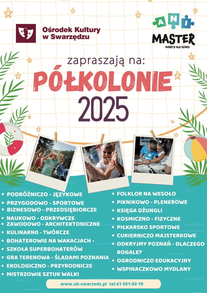 Półkolonie Zimowe w Ośrodku Kultury