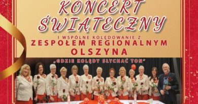 Świąteczny koncert Zespołu Olszyna