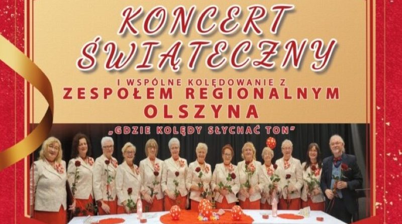 Świąteczny koncert Zespołu Olszyna