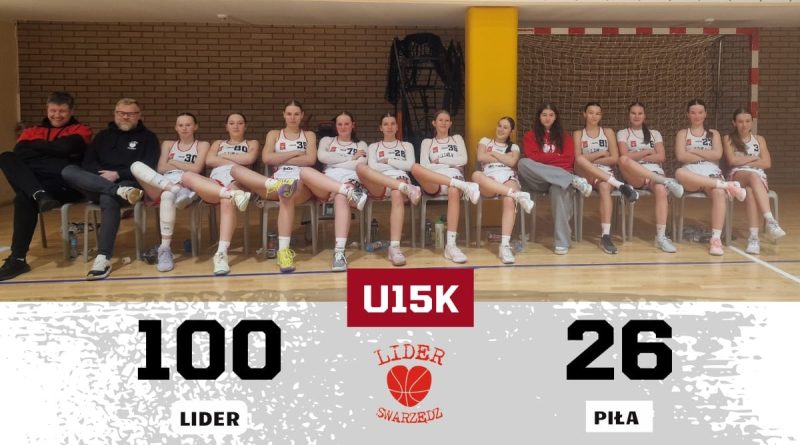 Grała koszykarska młodzież Lidera