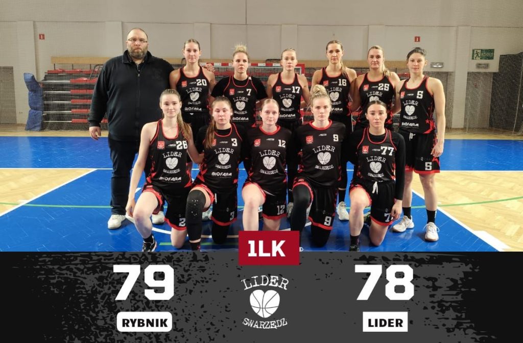 Porażka seniorek Lidera w koszykarskim