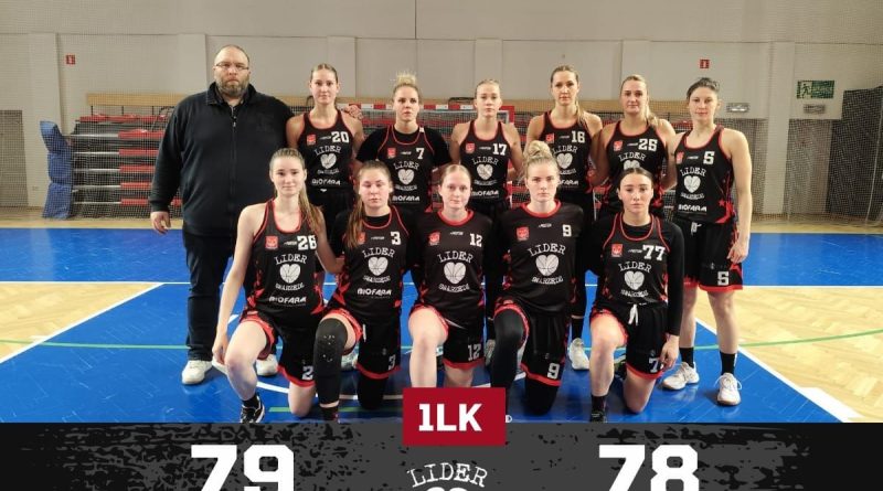Porażka seniorek Lidera w koszykarskim