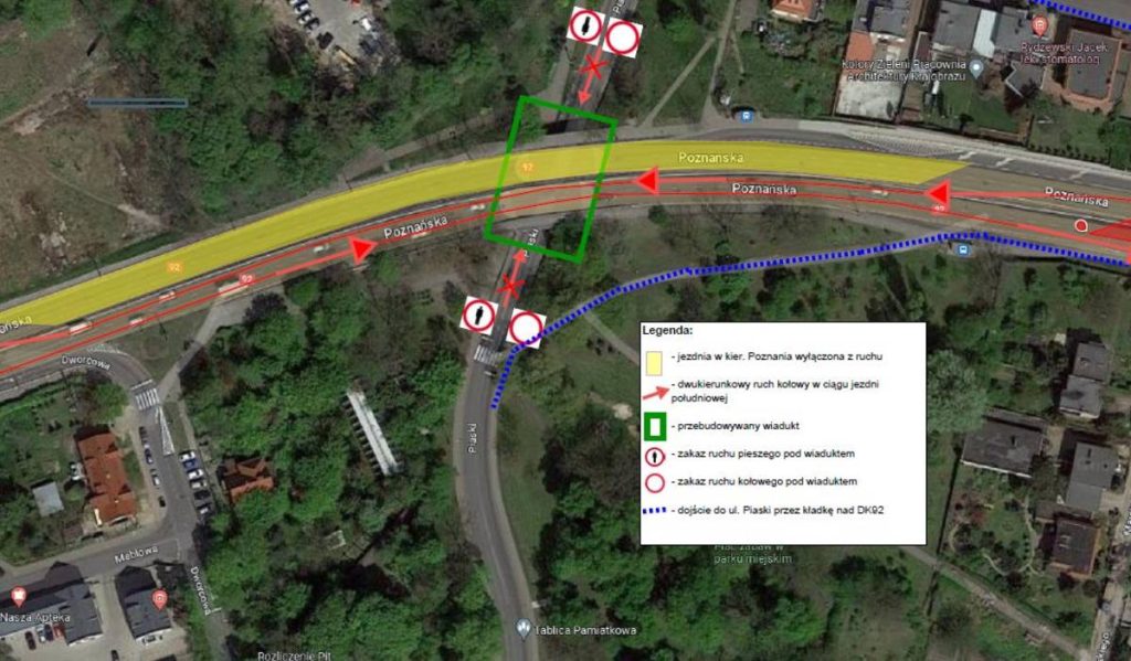 Piaski w Swarzędzu zamknięta