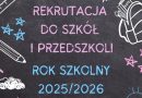 Rekrutacja do przedszkoli i szkół 2025/2026