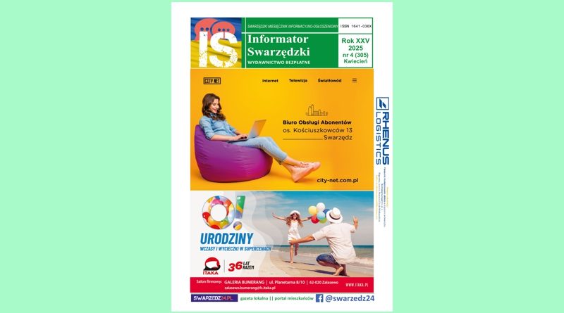 Informator Swarzędzki na kwiecień 2025