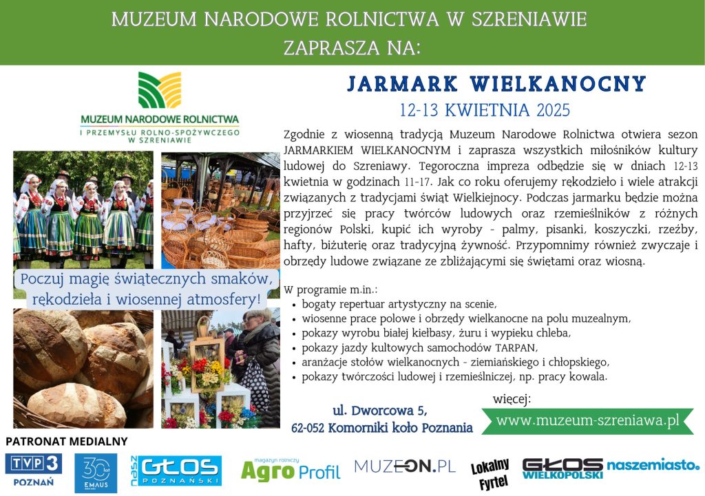 Jarmark Wielkanocny w Muzeum w Szreniawie