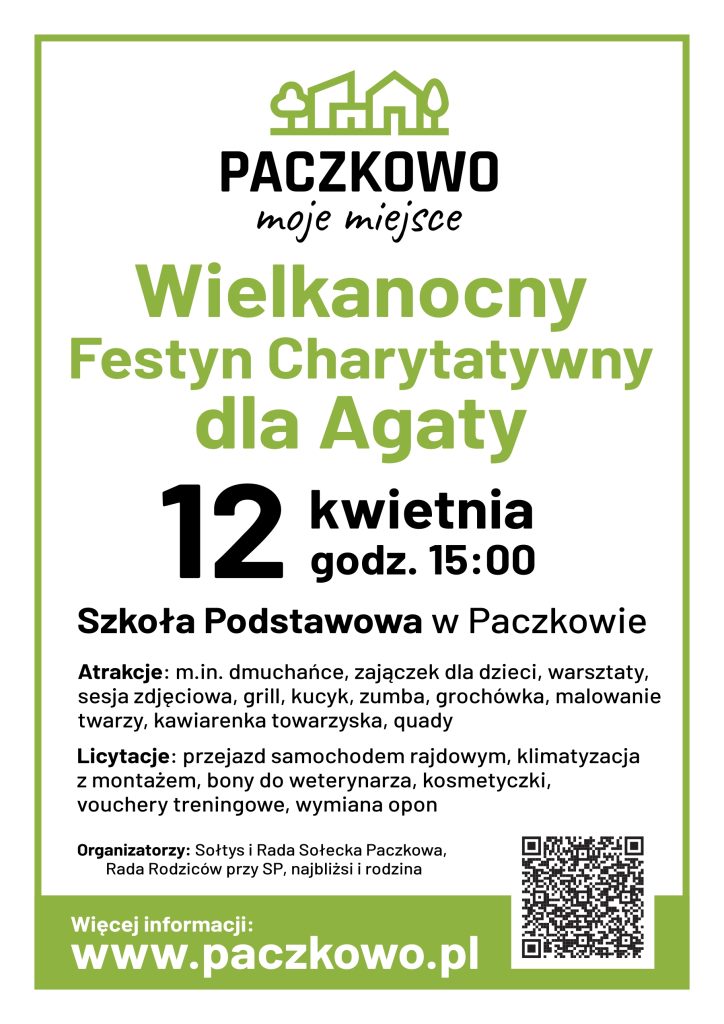 Wielkanocny Festyn charytatywny dla Agaty