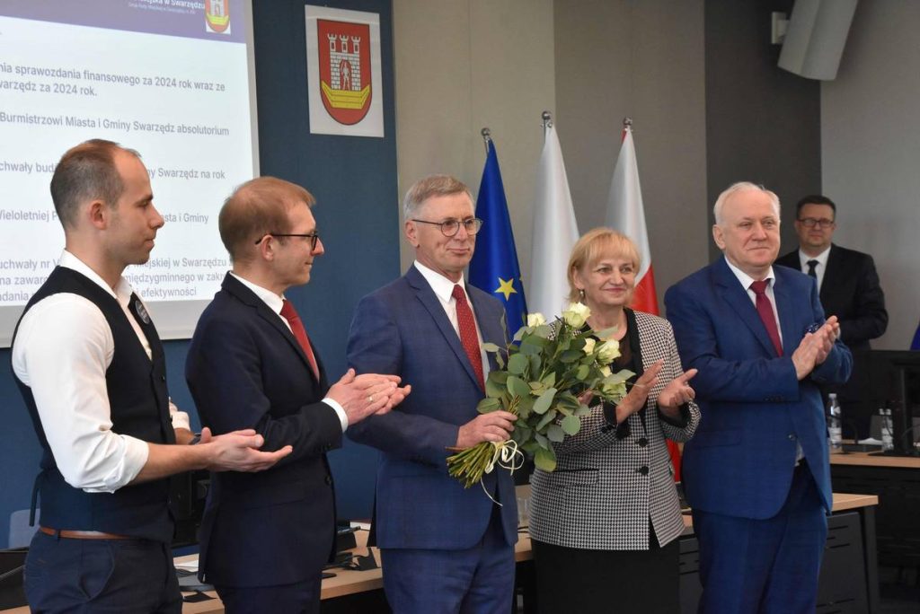 Burmistrz z absolutorium za 2024 rok