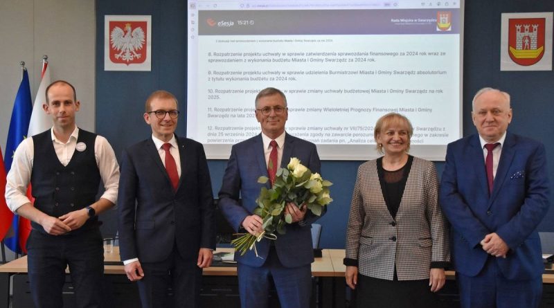 Burmistrz z absolutorium za 2024 rok