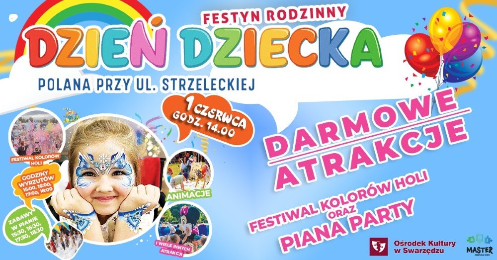 Festyn Rodzinny z Okazji Dnia Dziecka w Swarzędzu