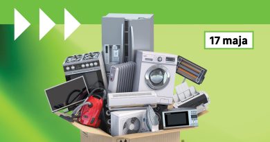 Kwiatek za elektrośmieci w Leroy Merlin Swarzędz