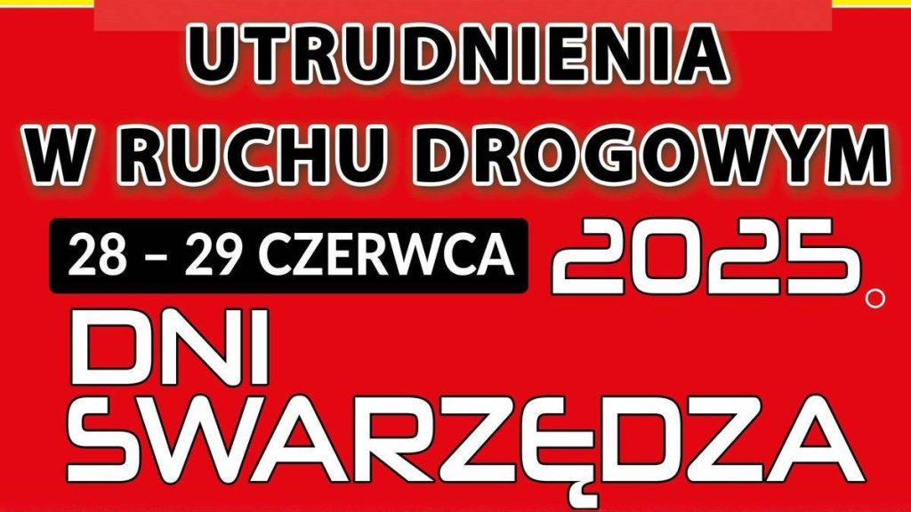 Utrudnienia w ruchu drogowym podczas Dni Swarzędza
