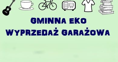 Lipcowa Gminna Eko Wyprzedaż Garażowa już w niedzielę!