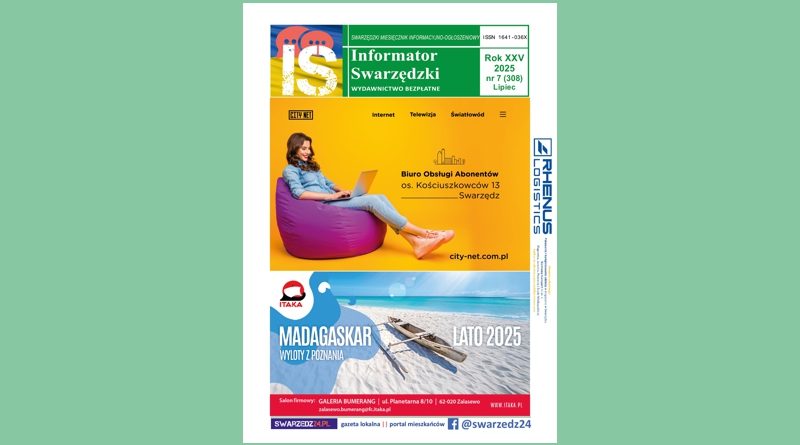 Ukazał się lipcowy Informator Swarzędzki! Zapraszamy do lektury