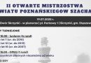Otwarte Mistrzostwa Powiatu Poznańskiego w szachach - 19 lipca