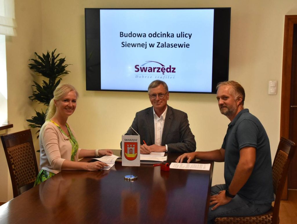 Budowa ulicy Siewnej w Zalasewie – podpisano umowę