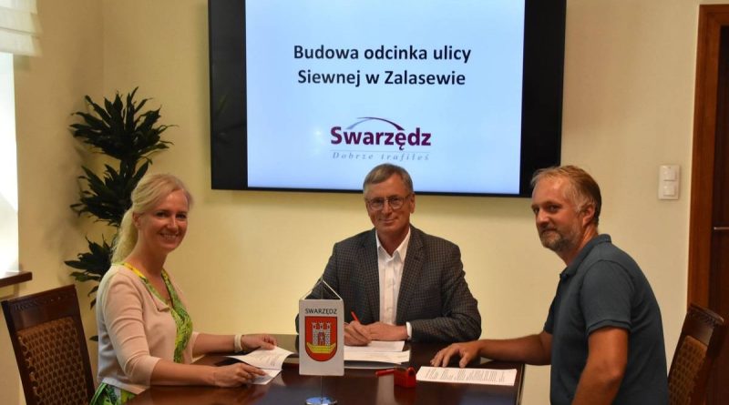 Budowa ulicy Siewnej w Zalasewie – podpisano umowę