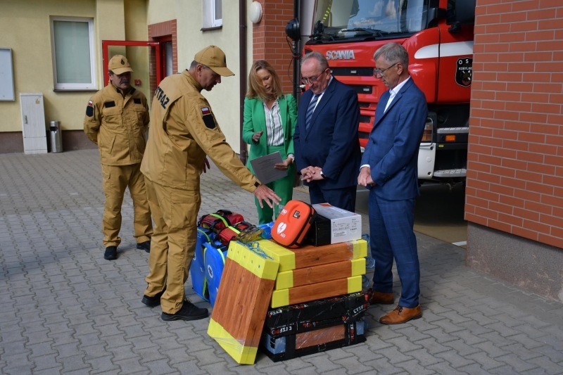 Nowy sprzęt dla strażaków z jednostek OSP